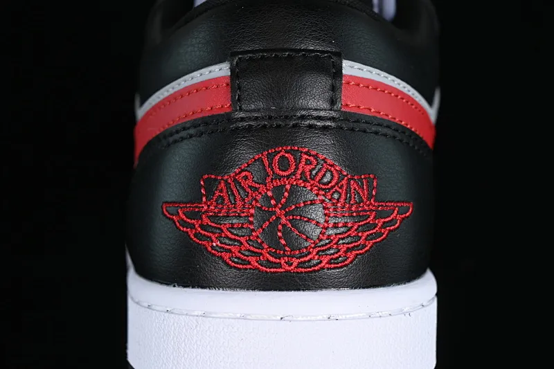 All categories Air Jordan Jordan series basketball shoes Air Jordan 1 Low Z version Air Jordan 1 Low AJ1 Joe 1 black gray red hook low-top cultural basketball shoes DC0774-062
